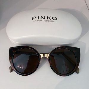 SUPER flattering PINKO brown sunglasses